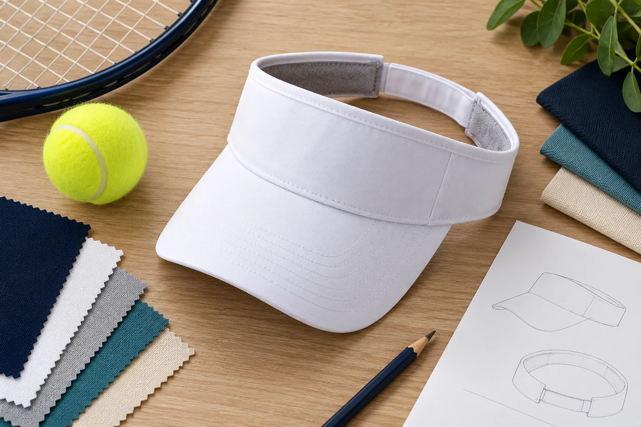 Material references and club colours can be considered beside the selected visor.
