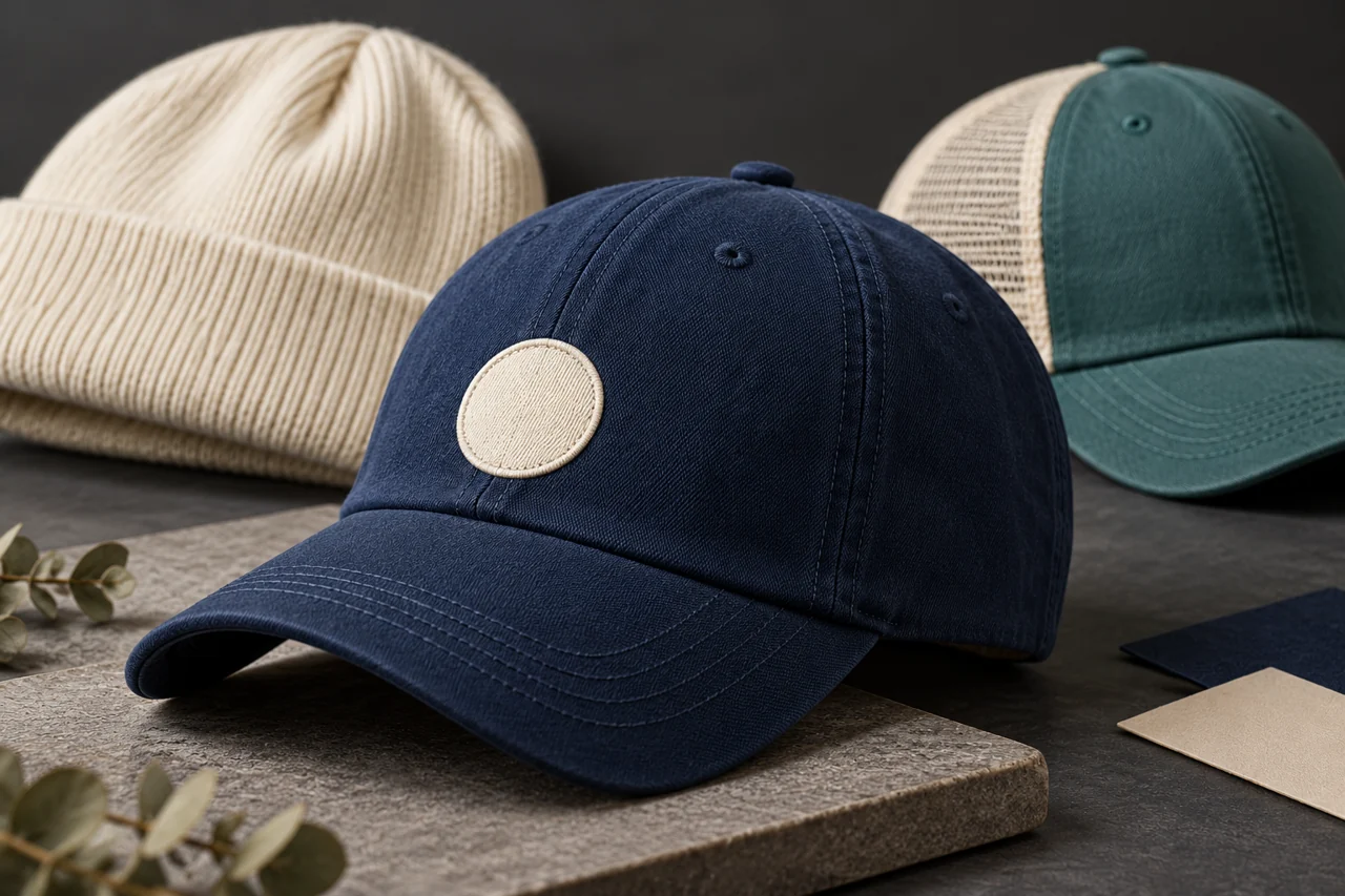 A fabric and seam detail helps define the base product.