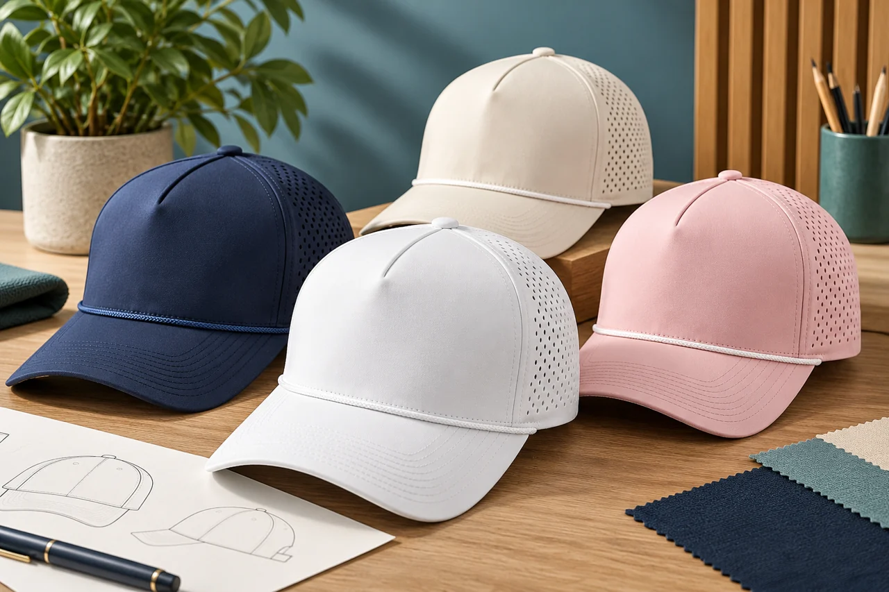 Front-facing blank colourways help organise a practical decoration-ready range.