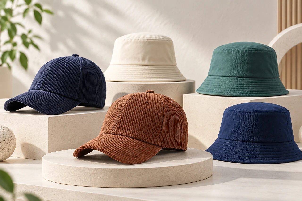 A coordinated presentation keeps the uniform identity clear across products.