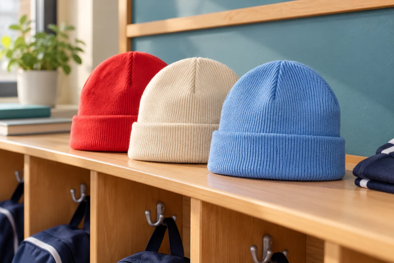 A uniform-shop setting helps review the range as practical, clearly identified product versions.