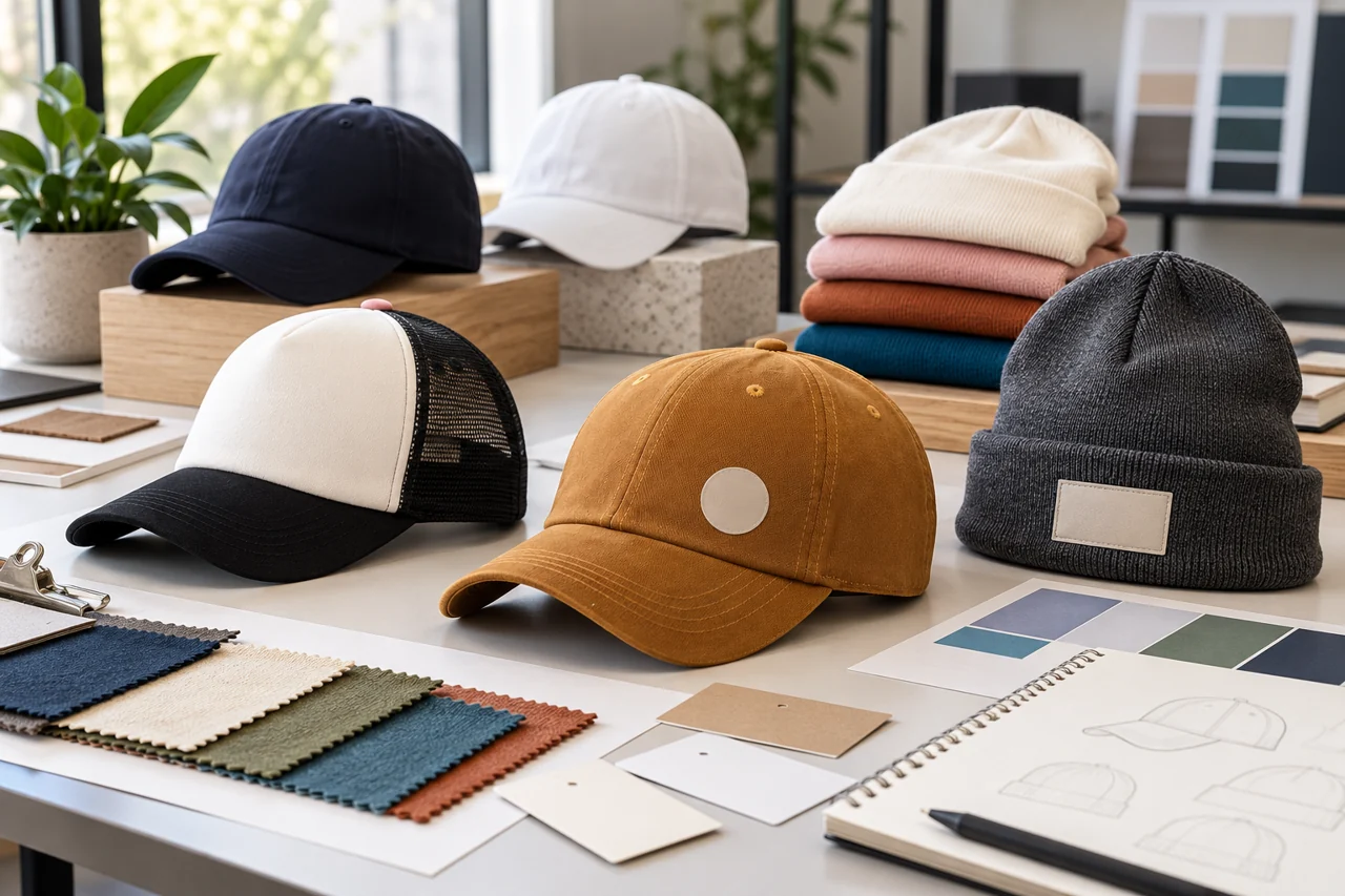 A headwear assortment can be planned around a clear buying role.