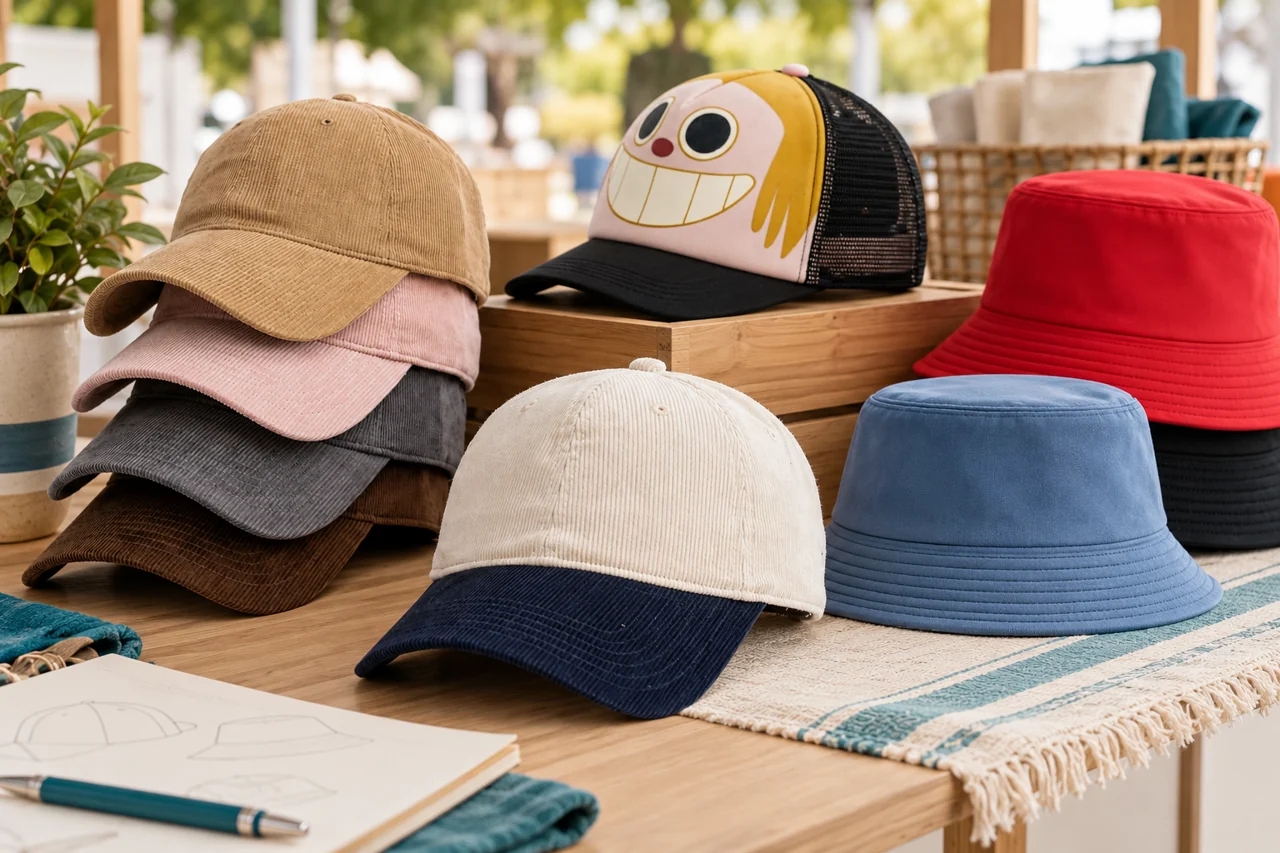 A community merchandise setting helps review the complete product and presentation direction.