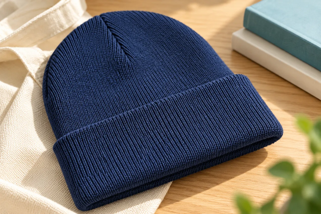 Fabric, brim and knit details help distinguish the chosen uniform-hat constructions.