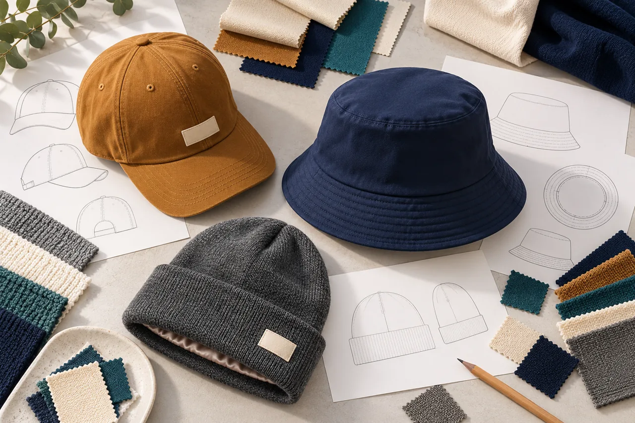 Product and drawing references connect shape with the material direction.