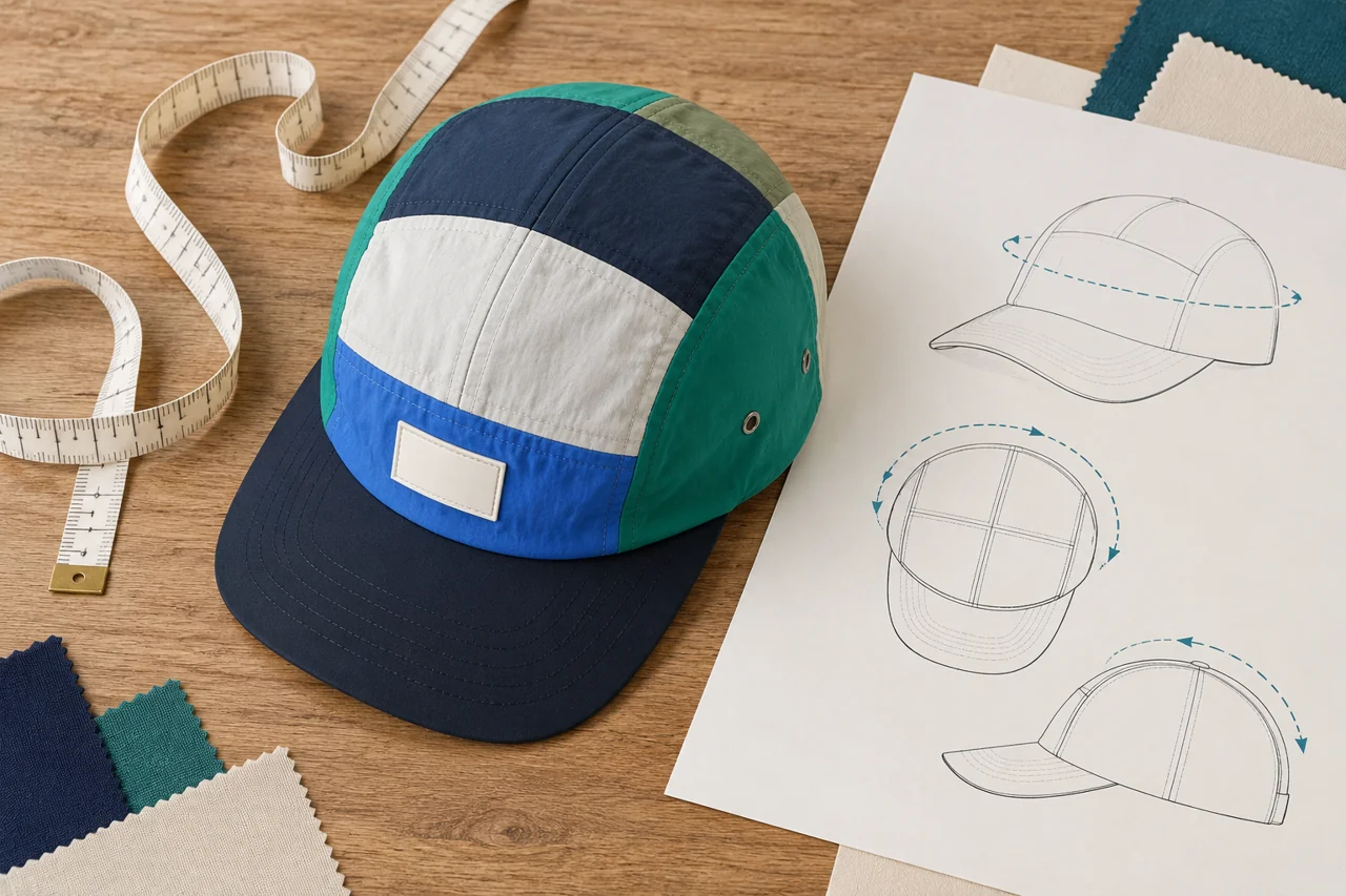 Measurement notes and material references keep the fit brief tied to the actual construction.